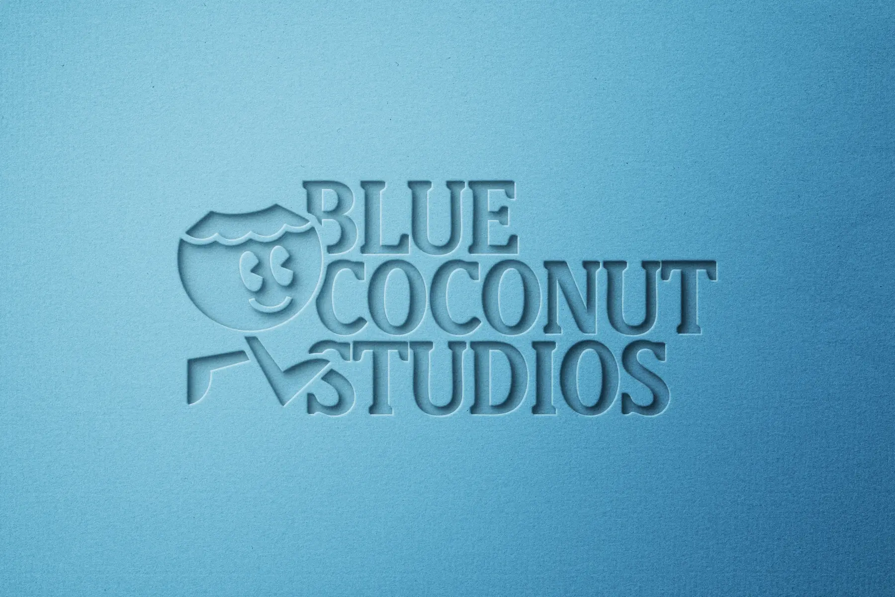 Dettaglio della direzione visiva di The Blue Coconut Studio